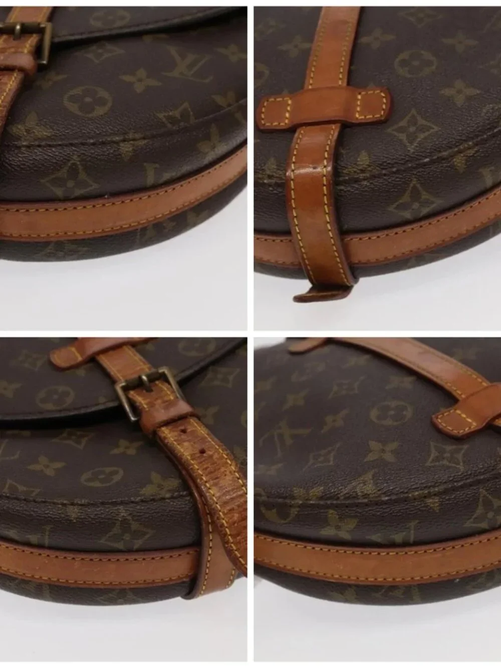LOUIS VUITTON Monogram Chantilly GM Shoulder Bag M51232 LV Auth bs20467
